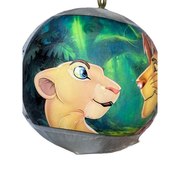 DISNEY'S THE LION KING SIMBA AND NALA BALL ORNAMENT - Picture 3 of 12